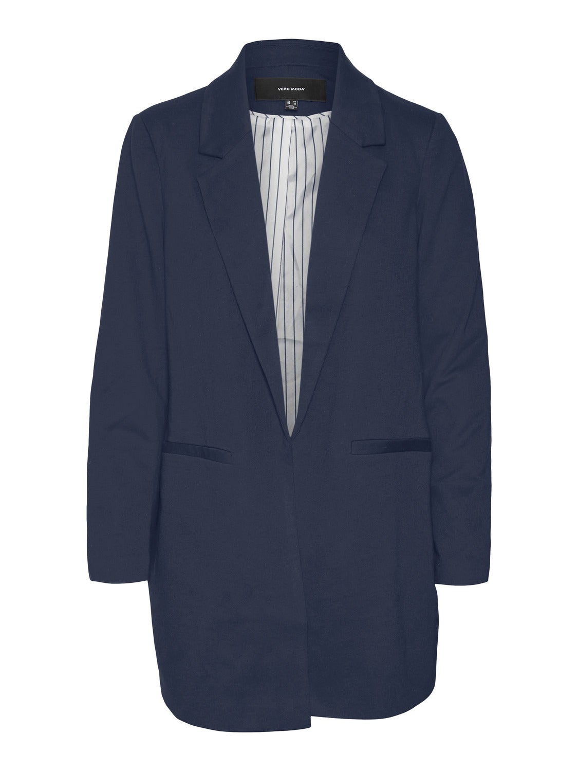 Blazer Velours Bleu Foncé Talbots, Taille 6 (femme), Très Bon état