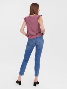 Vero Moda VMASTA Top -Rose Brown - 10280025