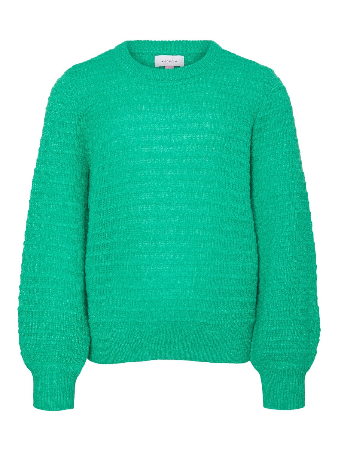 Vero Moda VMPLENTY Pullover -Bright Green - 10280319