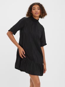 Vero Moda VMTAMMY Kort kjole -Black - 10280455