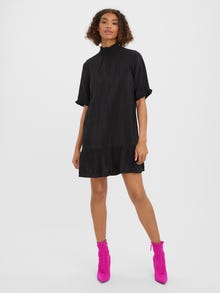 Vero Moda VMTAMMY Kort kjole -Black - 10280455