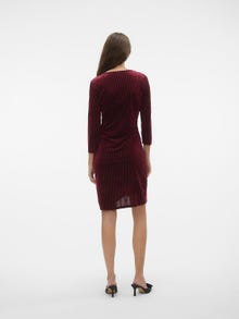 Vero Moda VMELLA Short dress -Winetasting - 10280540