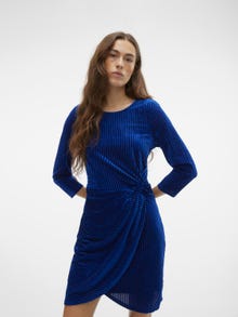 Vero Moda VMELLA Short dress -Dazzling Blue - 10280540