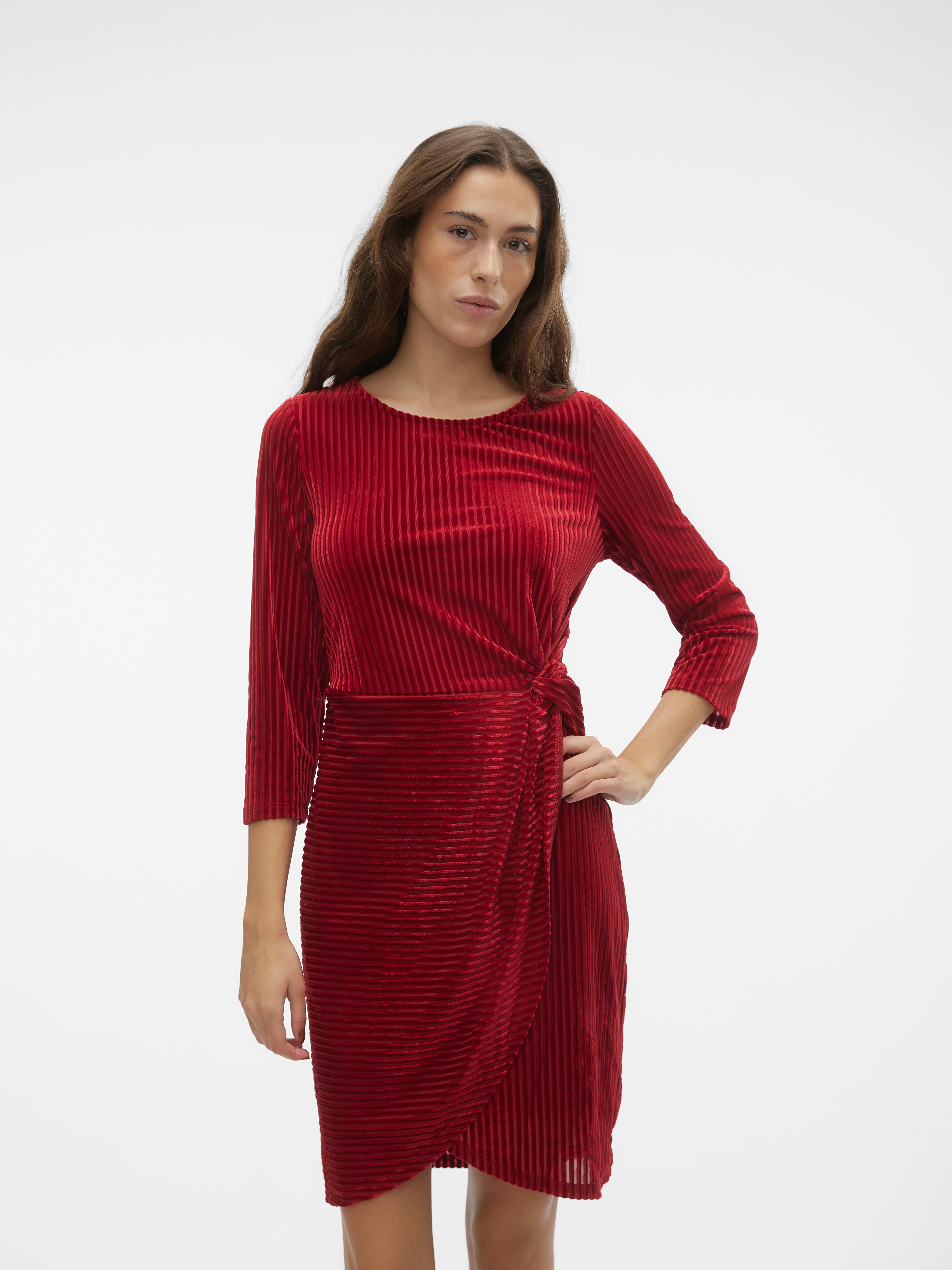 Vero moda best sale jurk rood