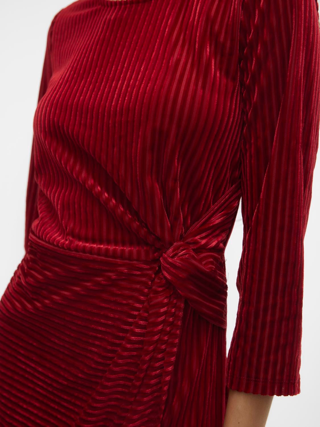 stil studieafgift Trickle Short dress | Medium Red | Vero Moda®