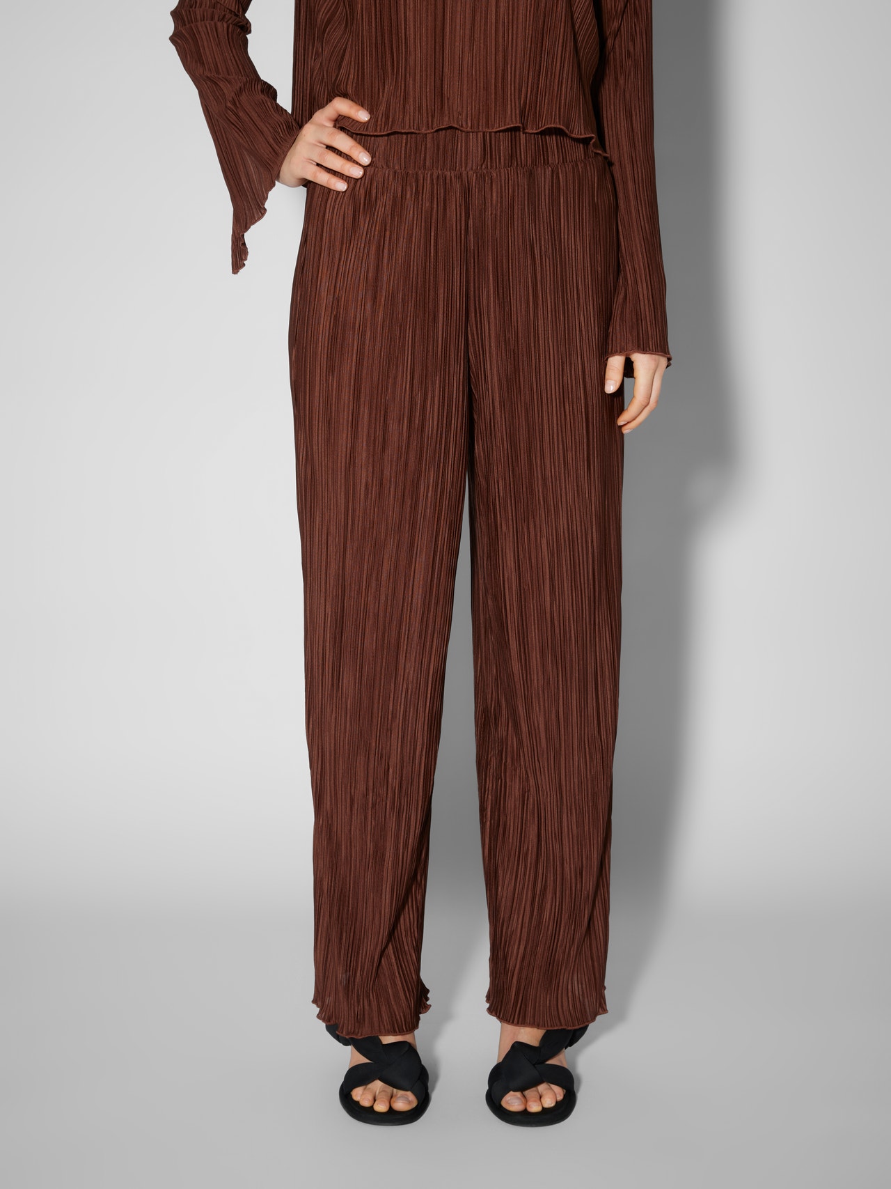 Vero Moda Trousers -Brown Stone - 10280557