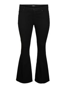Vero Moda VMSCARLET Flared fit Jeans -Black - 10280667