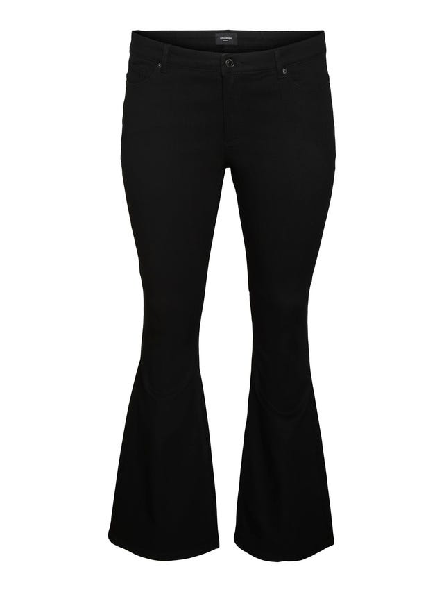 Vero Moda VMSCARLET Mid rise Flared fit Jeans - 10280667