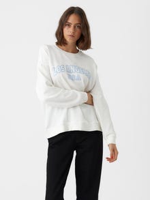 Vero Moda VMCHICAGO Sweatshirt -Snow White - 10280766