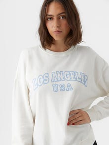 Vero Moda VMCHICAGO Sweatshirt -Snow White - 10280766