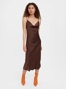 Vero Moda VMLUCY Lang kjole -Carafe - 10280907
