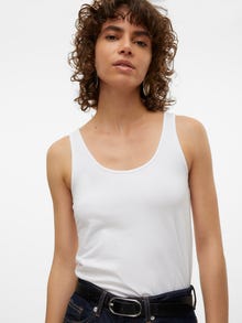 Vero Moda VMMAXI 2-Pack Tank top -Bright White - 10280920