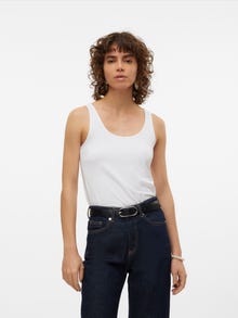 Vero Moda VMMAXI 2-Pack Tank top -Bright White - 10280920