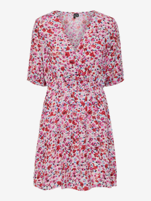 Vero Moda VMHENNA Kurzes Kleid -Oatmeal - 10280947