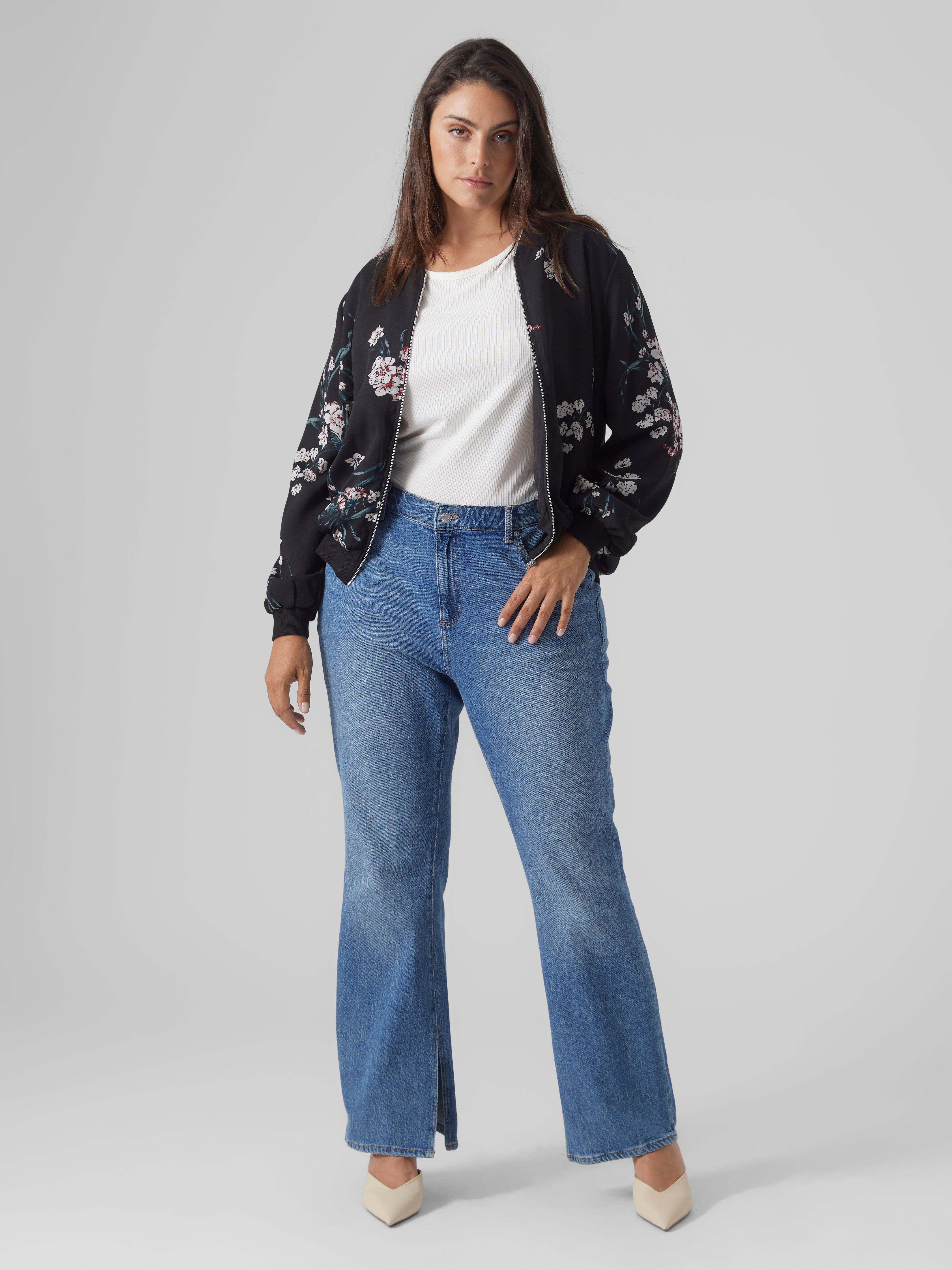 Vero moda floral on sale jacket