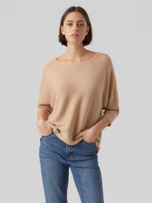 Vero Moda VMNORA Pullover -Irish Cream - 10281013