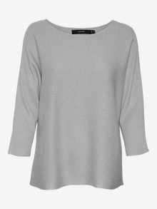 Vero Moda VMNORA Pullover -Light Grey Melange - 10281013