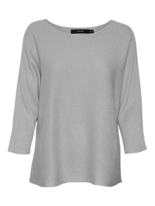 Vero Moda VMNORA Pullover -Light Grey Melange - 10281013