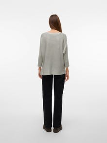 Vero Moda VMNORA Pullover -Light Grey Melange - 10281013