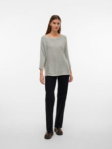 Vero Moda VMNORA Sweter -Light Grey Melange - 10281013