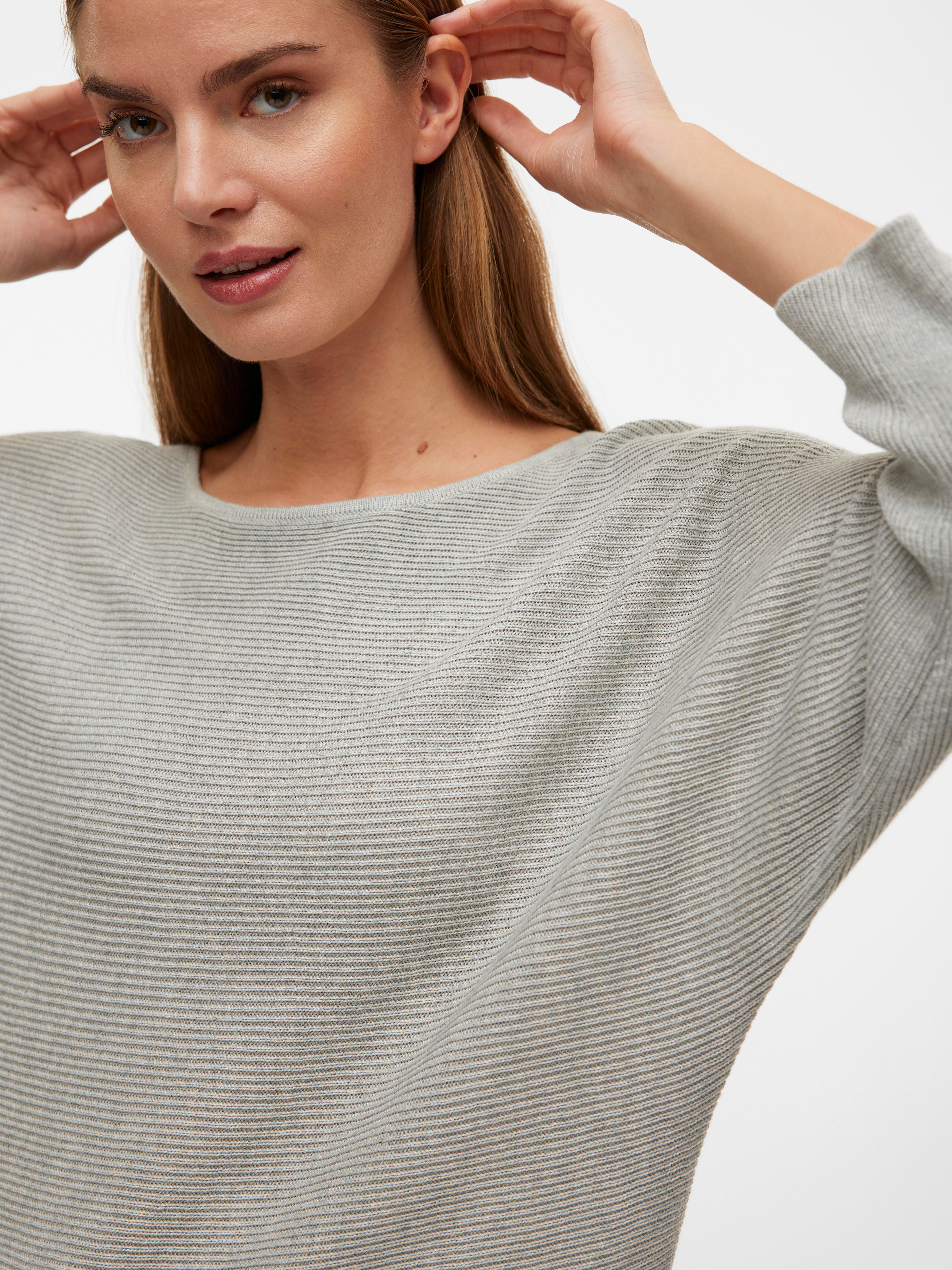 VMNORA Pullover | Light Grey | Vero Moda®