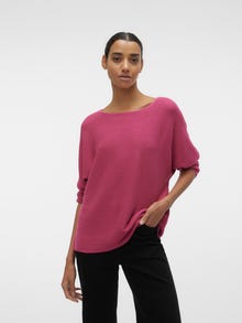 Vero Moda VMNORA Pullover -Raspberry Sorbet - 10281013