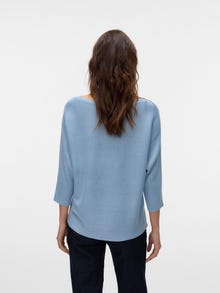 Vero Moda VMNORA Sweter -Cashmere Blue - 10281013
