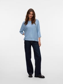 Vero Moda VMNORA Sweter -Cashmere Blue - 10281013