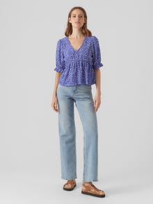 Vero Moda VMIBI Top -Dazzling Blue - 10281133