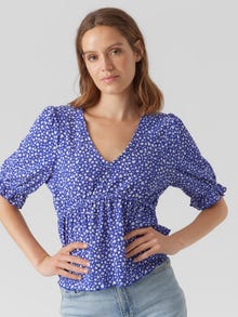 Vero Moda VMIBI Top -Dazzling Blue - 10281133