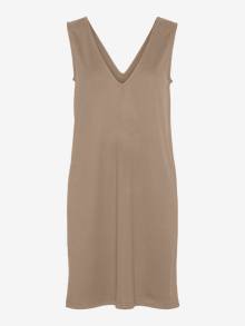 Vero Moda VMSIA Short dress -Silver Mink - 10281149