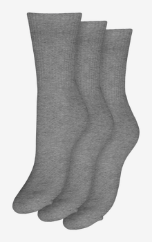 Vero Moda VMMEL 3-pack Socks -Grey Melange - 10281156