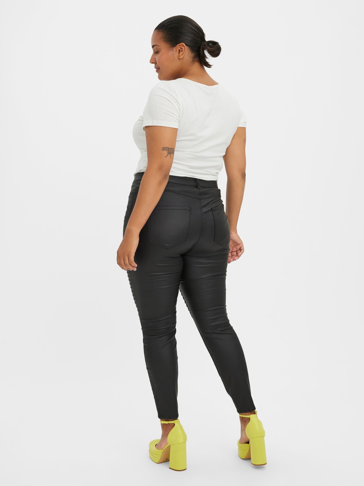 Vero Moda VMSOPHIA Taille haute Pantalons -Black - 10281180