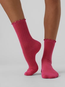 Vero Moda VMENA Sokken -Pink Yarrow - 10281209
