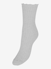 Vero Moda VMENA Strømper -Light Grey Melange - 10281209