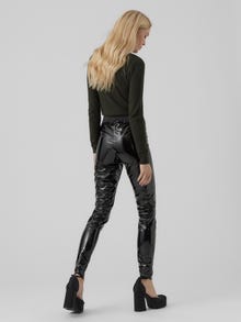 Vero Moda VMSTORM Normaali vyötärö Housut -Black - 10281349