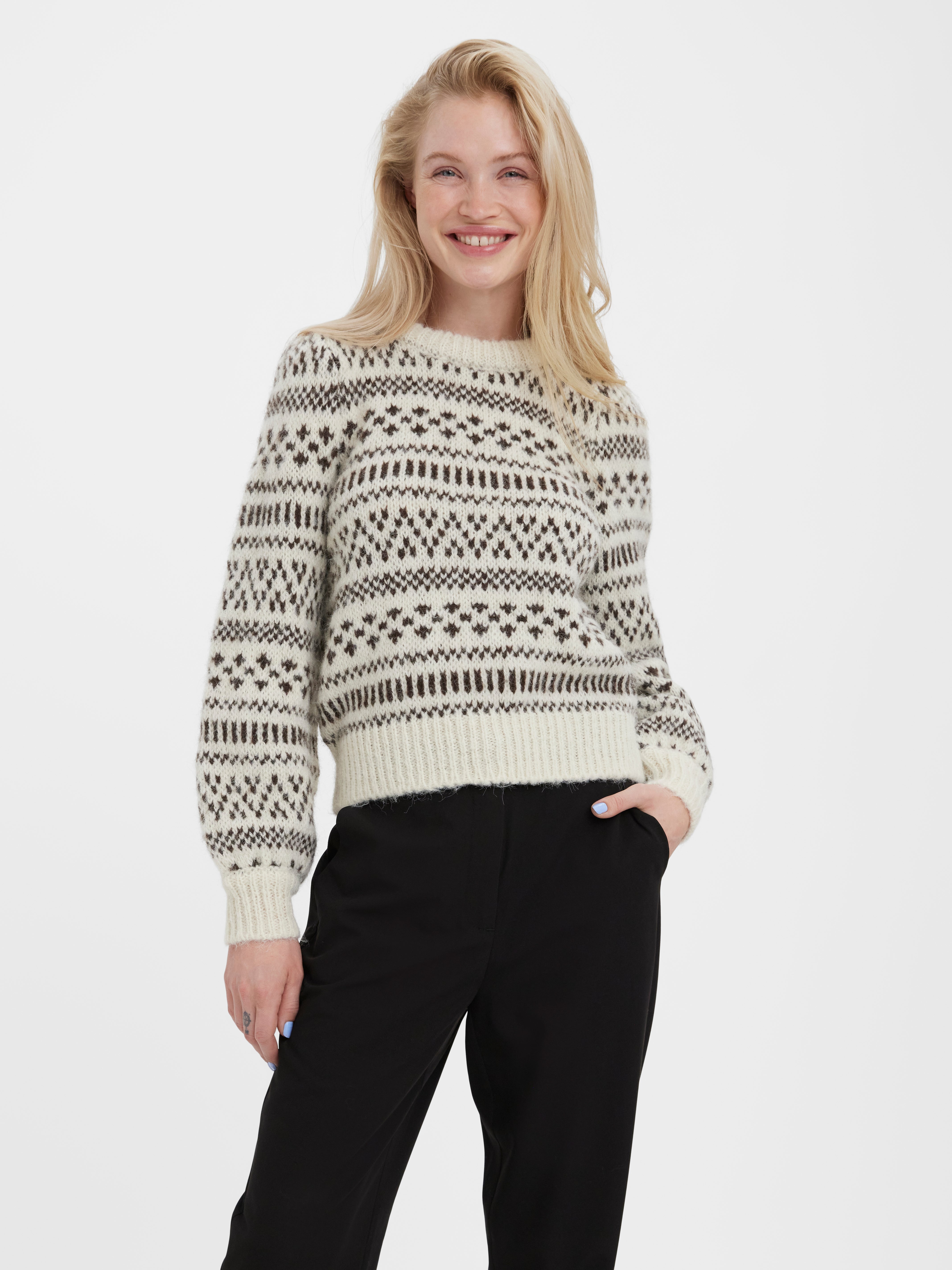 Vero Moda Petite Knitted Pullover - Women - Grey - Size xxl/p