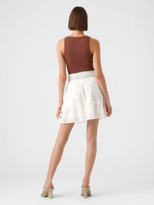 Vero Moda VMMAJA Høy midje Kort skjørt -Snow White - 10281724