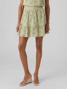 Vero Moda VMMAJA Taille haute Jupe courte -Reseda - 10281724