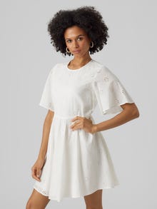 Vero Moda VMMAJA Short dress -Snow White - 10281728