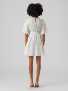Vero Moda VMMAJA Short dress -Snow White - 10281728