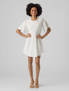 Vero Moda VMMAJA Short dress -Snow White - 10281728