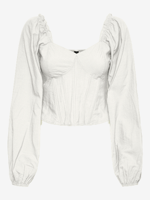 Vero Moda VMPOLINA Topp -Snow White - 10281755