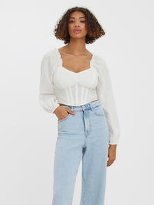 Vero Moda VMPOLINA Topp -Snow White - 10281755