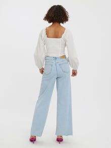 Vero Moda VMPOLINA Topp -Snow White - 10281755