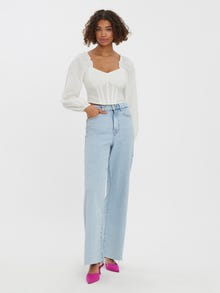 Vero Moda VMPOLINA Topp -Snow White - 10281755