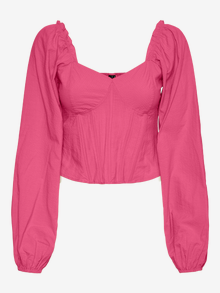 Vero Moda VMPOLINA Topp -Hot Pink - 10281755