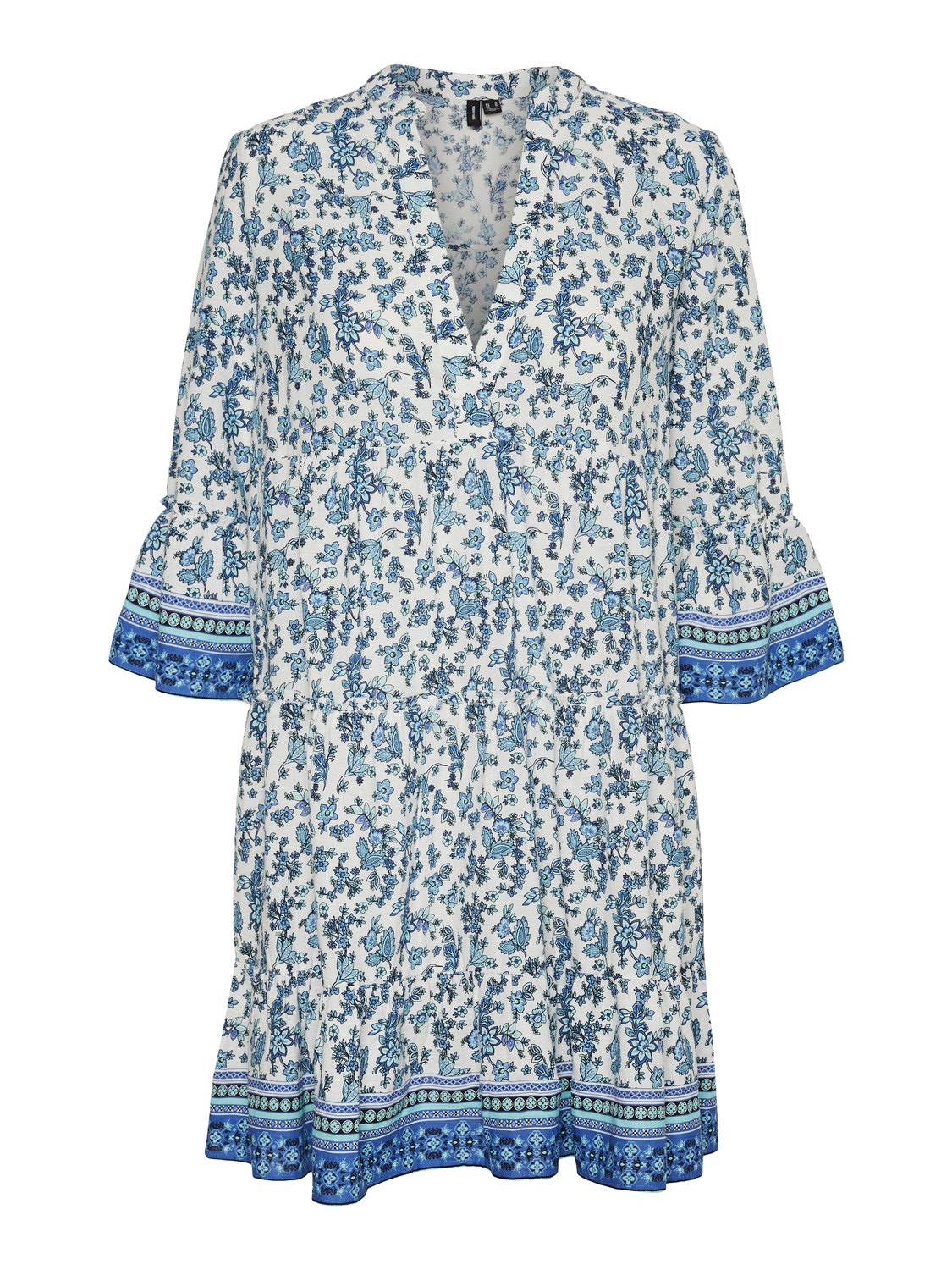 Bering strædet Blæse møbel Kort kjole | Mellemblå | Vero Moda®