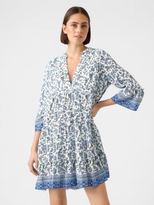 Vero Moda VMMILAN Kort klänning -Dazzling Blue - 10281787