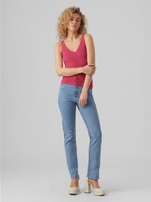 Vero Moda VMNEWLEX Pullover -Pink Yarrow - 10281877